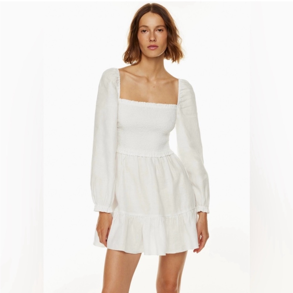 NWOT Aritzia Wilfred Tempest Linen Dress